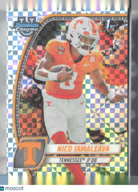 2024 Bowman University Chrome Nico Iamaleava Xfractor #139