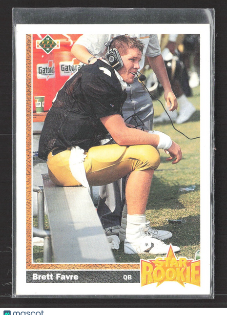 1991 Upper Deck - Brett Favre #13 1992 Hologram (RC)