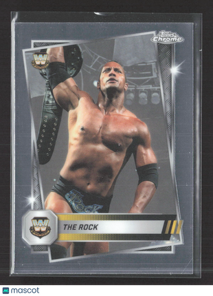 2025 Topps Chrome WWE - The Rock #259 Image Variation