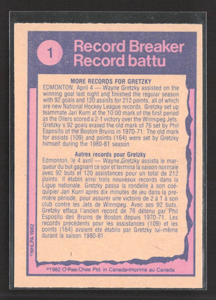 1982-83 O-Pee-Chee - Wayne Gretzky #1