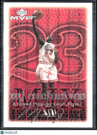 1999-00 Upper Deck MVP - MJ Exclusives Michael Jordan #183