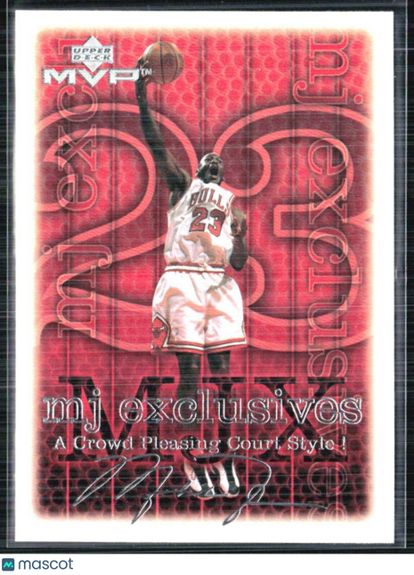 1999-00 Upper Deck MVP - MJ Exclusives Michael Jordan #183