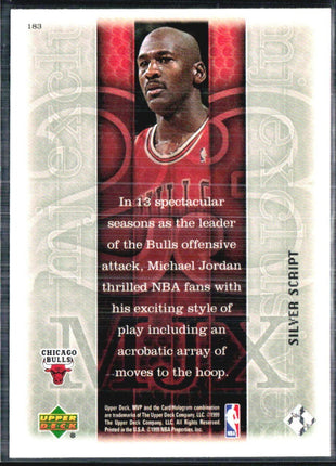 1999-00 Upper Deck MVP - MJ Exclusives Michael Jordan #183