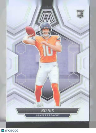 2024 Panini Mosaic - Rookies Bo Nix #312 (RC) Silver