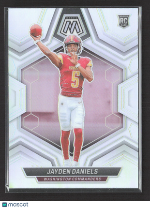 2024 Panini Mosaic - Rookies Jayden Daniels #302 Silver Prizm (RC)