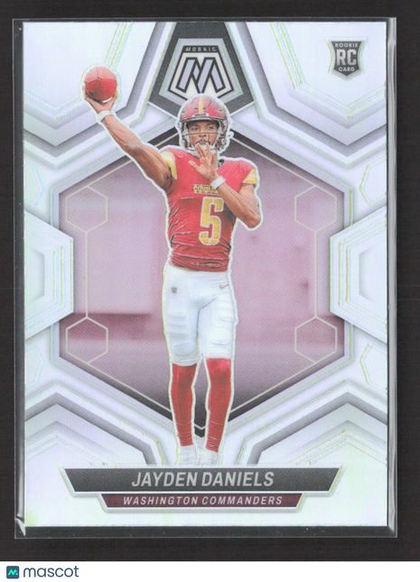 2024 Panini Mosaic - Rookies Jayden Daniels #302 Silver Prizm (RC)