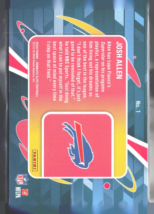2024 Panini Donruss Elite - Ath-Elite Josh Allen #1