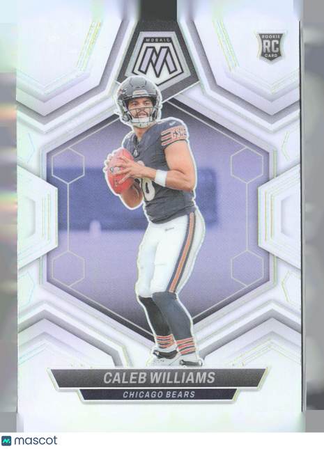 2024 Panini Mosaic - Rookies Caleb Williams #301 Silver Prizm (RC)