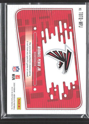 2024 Panini Absolute Tools of the Trade Triple Relic Michael Penix #TOTT-MPJ /99