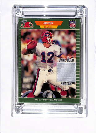 1989 Pro Set - Jim Kelly #22 Jersey Fusion