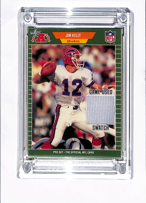 1989 Pro Set - Jim Kelly #22 Jersey Fusion