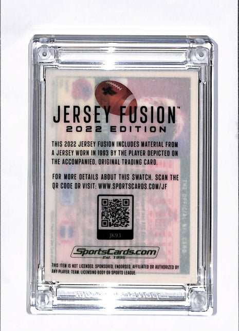 1989 Pro Set - Jim Kelly #22 Jersey Fusion