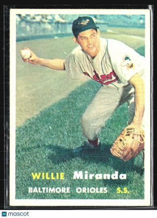 1957 Topps - #151 Willy Miranda