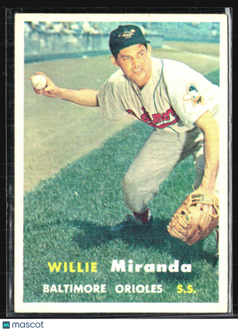 1957 Topps - #151 Willy Miranda