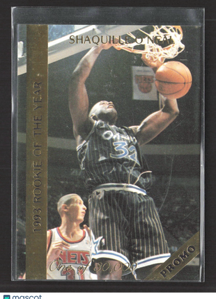 1993 Collector's Edge Shaquille O'Neal Promo /80000