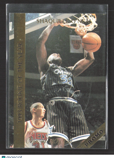 1993 Collector's Edge Shaquille O'Neal Promo /80000