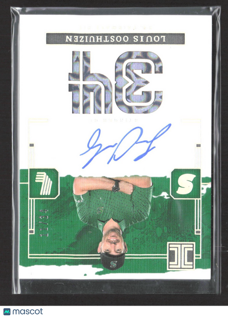 2024-25 Panini Impeccable LIV Louis Oosthuizen 34 Fairways Hit Auto /34 #IG-LOZ