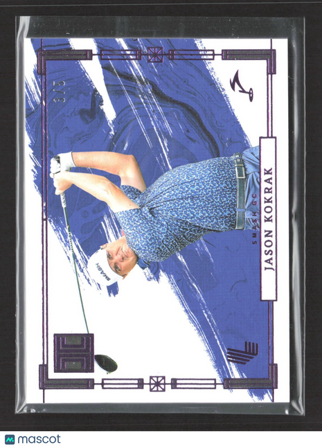 2024-25 Panini Impeccable Jason Kokrak Purple /5 #76
