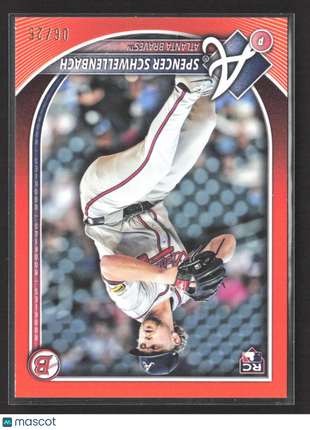2025 Bowman Spencer Schwellenbach #78 RC Orange /25
