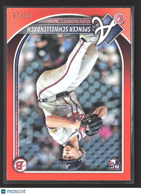 2025 Bowman Spencer Schwellenbach #78 RC Orange /25