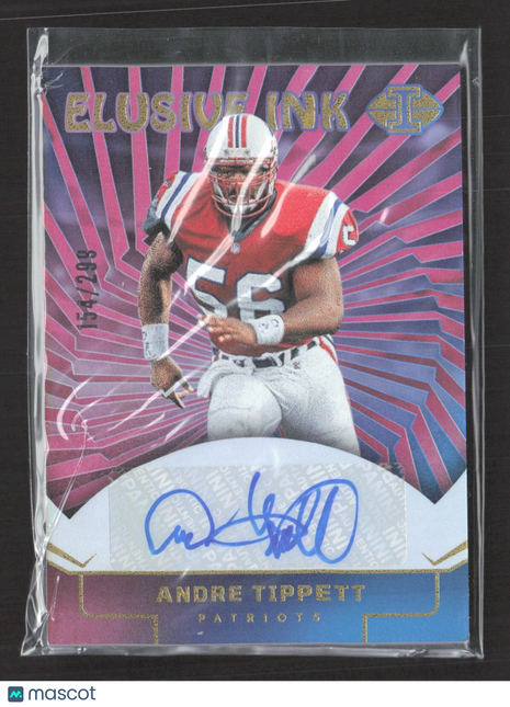 2024 Panini Illusions - Elusive Ink Andre Tippett #EI-ATT /299 Auto