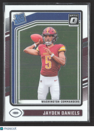 2024 Panini Donruss Optic Jayden Daniels Rated Rookie #248