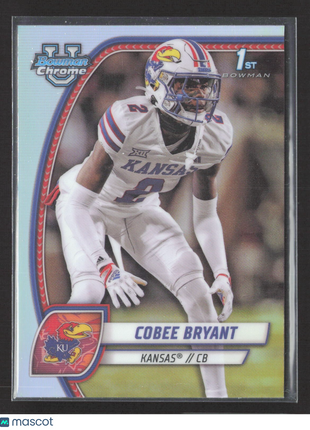 2024 Bowman University Chrome Cobee Bryant 1st Refractor #44