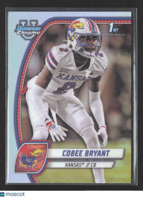 2024 Bowman University Chrome Cobee Bryant 1st Refractor #44