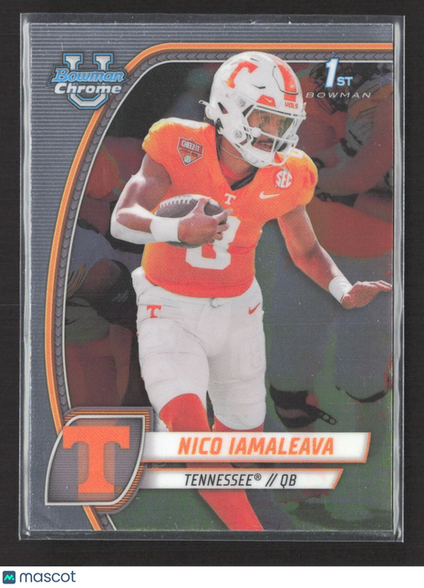 2024 Bowman University Chrome Nico Iamaleava 1st Chrome #139