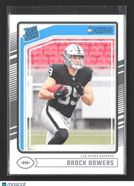 2024 Panini Donruss - Rated Rookie Brock Bowers #394 (RC)