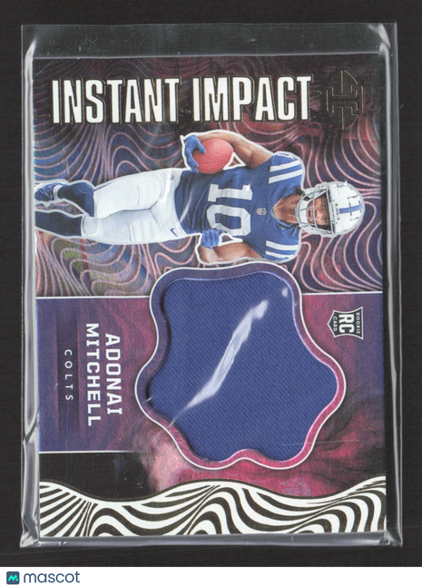 2024 Panini Illusions - Instant Impact Adonai Mitchell #II-AML Rc Jersey