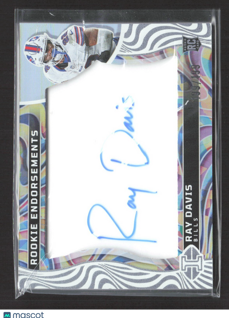 2024 Panini Illusions - Rookie Endorsements Ray Davis #RE-RDS /199 Rc Auto
