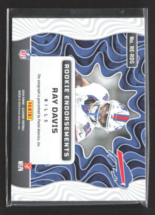 2024 Panini Illusions - Rookie Endorsements Ray Davis #RE-RDS /199 Rc Auto