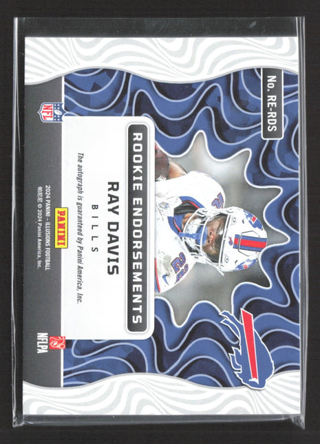 2024 Panini Illusions - Rookie Endorsements Ray Davis #RE-RDS /199 Rc Auto