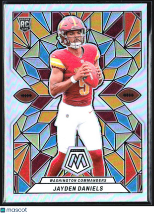 2024 Panini Mosaic - Stained Glass Jayden Daniels #SG-17 Case Hit (RC)