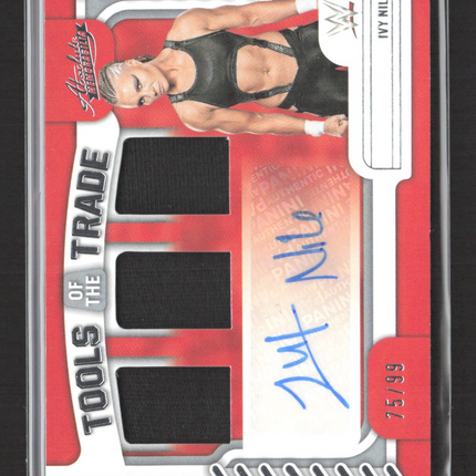 2023 Panini Absolute Tools of the Trade Ivy Nile Relic Auto /99 #TOT-INN