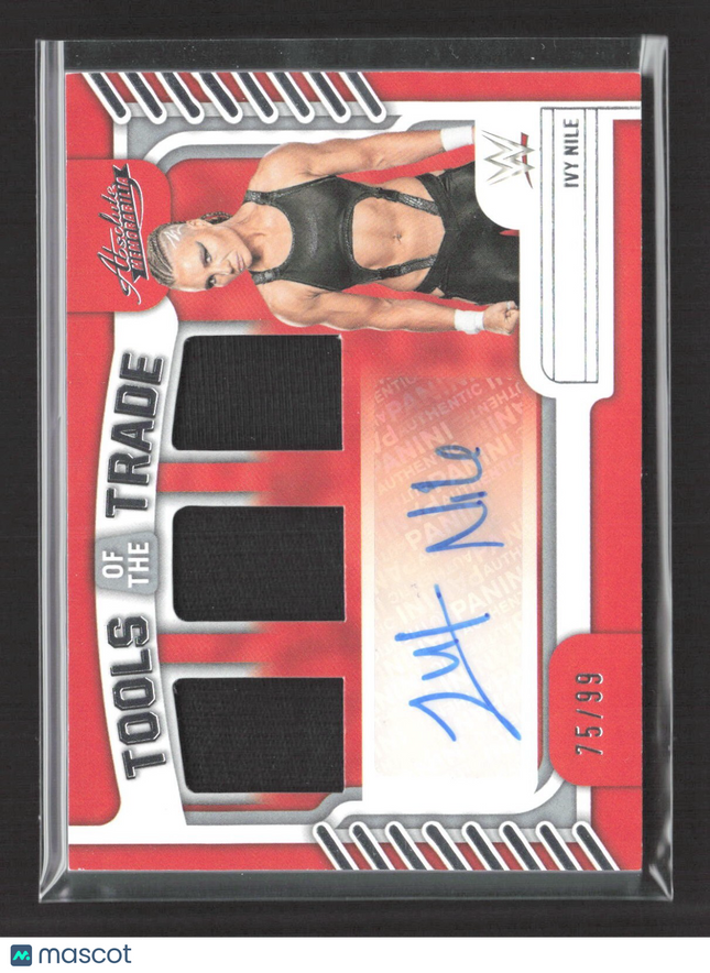 2023 Panini Absolute Tools of the Trade Ivy Nile Relic Auto /99 #TOT-INN