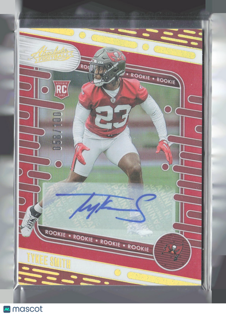2024 Panini Absolute - Rookies Tykee Smith #172 red Rc Auto /100