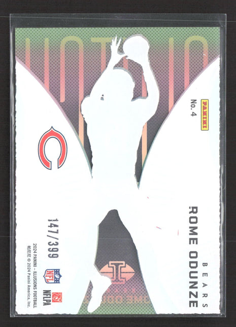 2024 Panini Illusions - Clutch Rome Odunze #4 (RC) /399