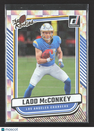 2024 Panini Donruss - The Rookies Ladd McConkey #TR-5 (RC)