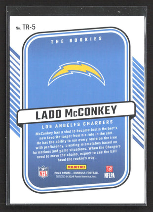 2024 Panini Donruss - The Rookies Ladd McConkey #TR-5 (RC)