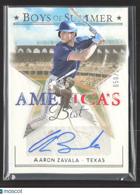 2024 Panini Boys of Summer - America's Best Auto Aaron Zavala #AME-AZ /149