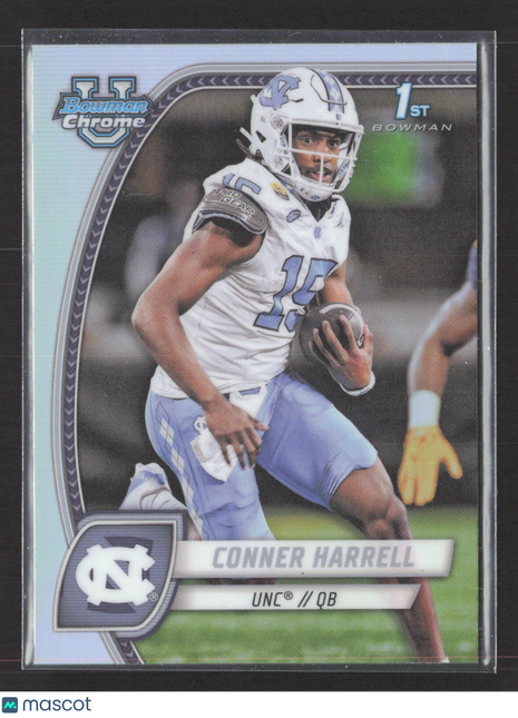 2024 Bowman University Chrome Connner Harrell 1st Refractor #46