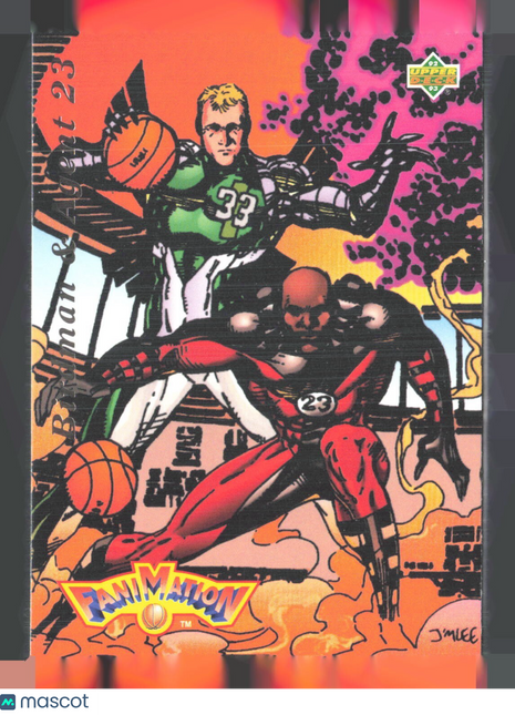 1992-93 Upper Deck Fanimation Michael Jordan Larry Bird #510