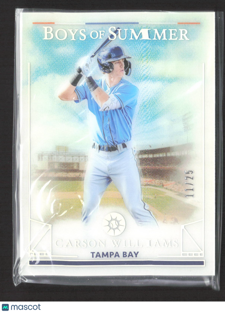 2024 Panini Boys of Summer - Carson Williams #85 /25 (RC)
