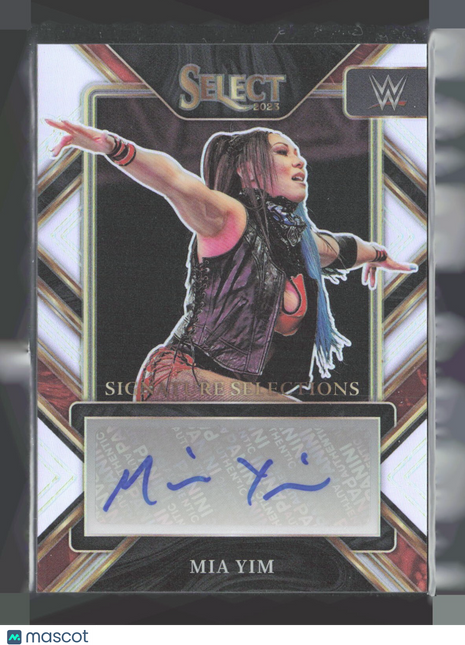 2023 Panini Select WWE - Signature Selections Mia Yim #SL-MYM Auto