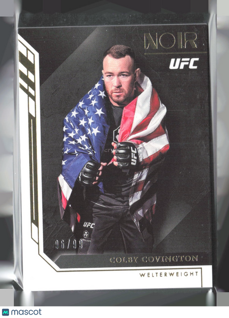 2023 Panini Noir Colby Covington /99 #417