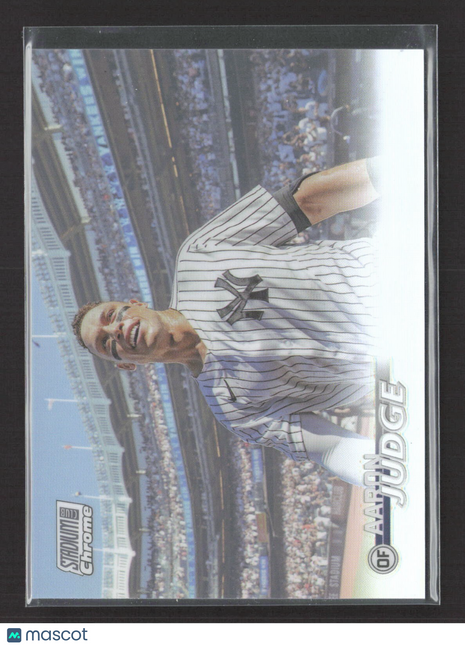2023 Topps Stadium Club - Chrome Aaron Judge #99 White Refractor /30