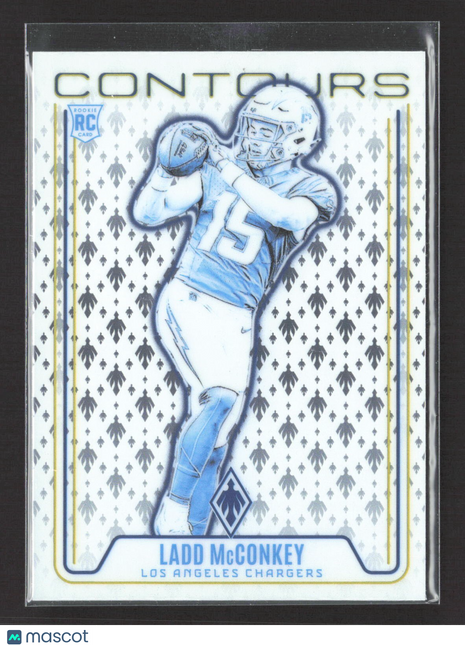 2024 Panini Phoenix - Contours Ladd McConkey #CON-LMY (RC)