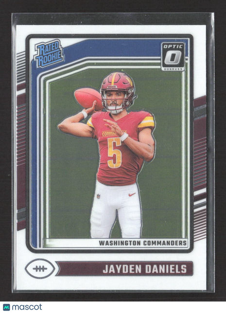 2024 Panini Donruss Optic Jayden Daniels Rated Rookie #248
